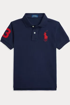 Ralph Lauren Big Pony Cotton Mesh Polo Shirt