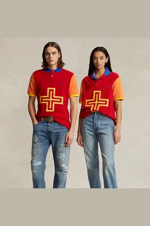 Ralph Lauren PRL x Naiomi Glasses Mesh Polo Shirt