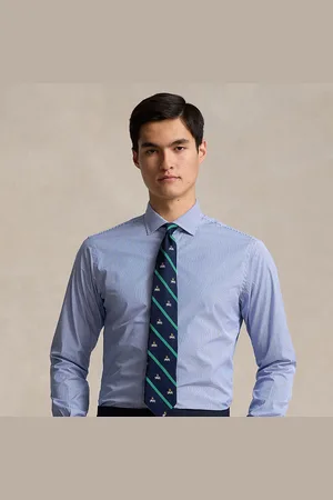 Ralph Lauren Custom Fit Striped Poplin Shirt