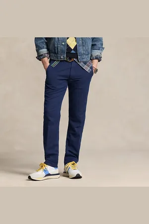 Ralph Lauren Straight Fit Linen-Cotton Trouser