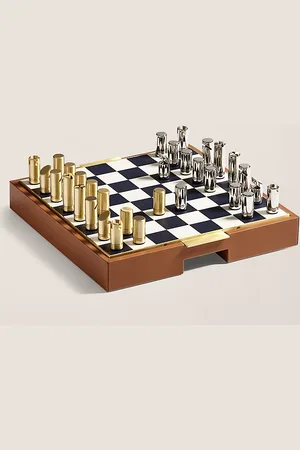 Ralph Lauren Fowler Chess and Draughts Game Gift Set