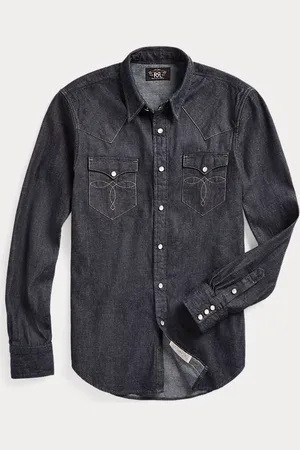 Ralph Lauren Slim Fit Denim Western Shirt