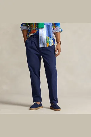 Ralph Lauren Slim Tapered Fit Pleated Twill Trouser