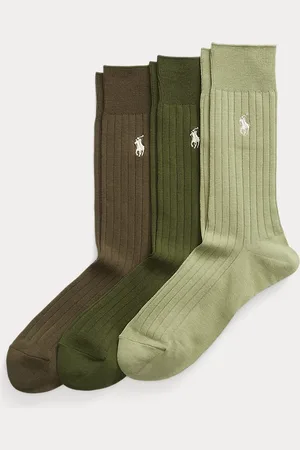 Ralph Lauren Rib-Knit Trouser Sock 3-Pack