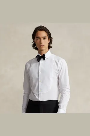 Ralph Lauren Custom Fit French Cuff Tuxedo Shirt