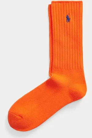 Ralph Lauren Cotton-Blend Crew Socks