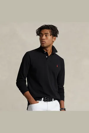 Ralph Lauren Custom Slim Fit Mesh Polo Shirt