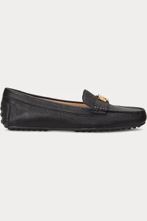 Ralph Lauren Barnsbury Pebbled Leather Driver