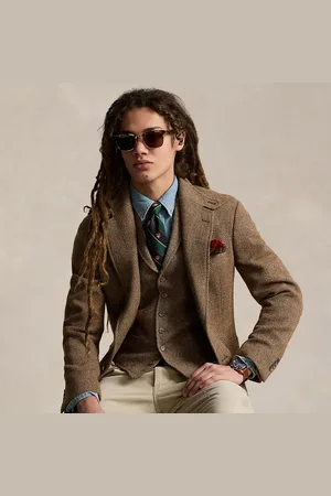 Ralph Lauren Herringbone Wool Waistcoat
