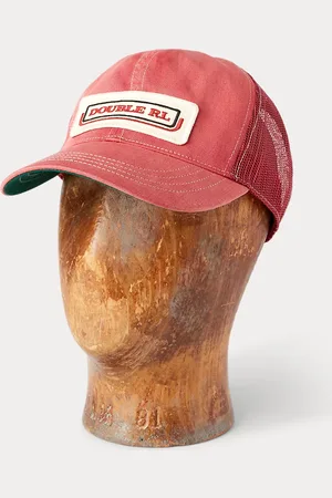Ralph Lauren Logo-Patch Twill Trucker Cap