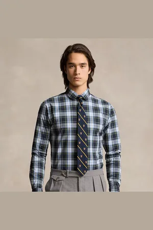 Ralph Lauren Custom Fit Plaid Poplin Shirt