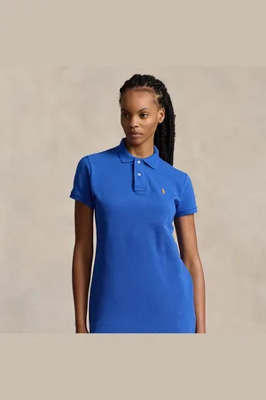 Ralph Lauren Cotton Mesh Polo Dress
