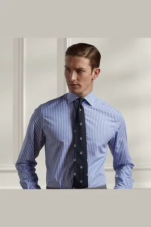 Ralph Lauren Bengal-Stripe Poplin Shirt