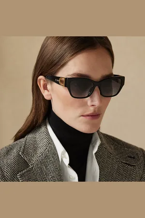 Ralph Lauren Stirrup Grace Butterfly Sunglasses