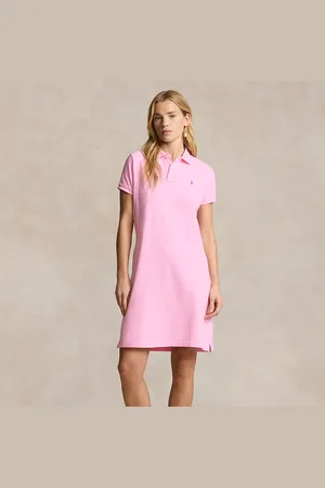 Ralph Lauren Cotton Mesh Polo Dress