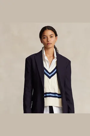 Ralph Lauren Stretch Wool-Blend Blazer