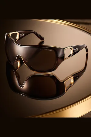 Ralph Lauren Stirrup Shield Sunglasses