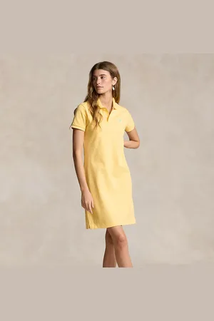Ralph Lauren Cotton Mesh Polo Dress