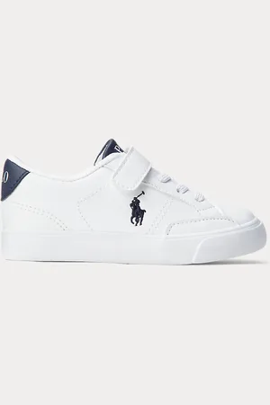Ralph Lauren Theron IV Faux-Leather EZ Trainer