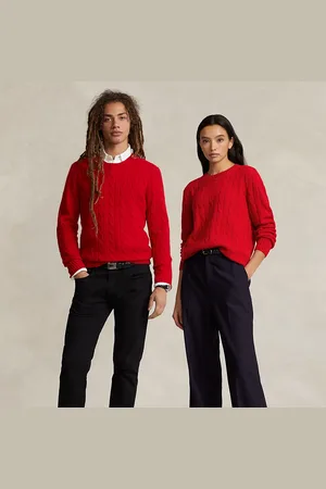 Ralph Lauren The Iconic Cable-Knit Cashmere Jumper