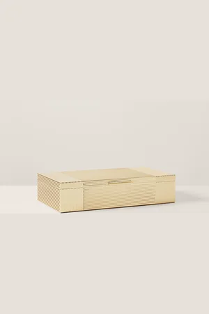 Ralph Lauren Luke Brass-Plated Box