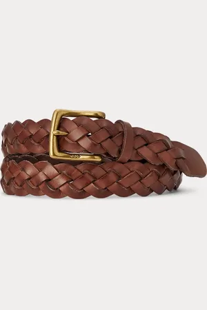 Ralph Lauren Braided Calfskin Belt