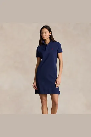 Ralph Lauren Cotton Mesh Polo Dress