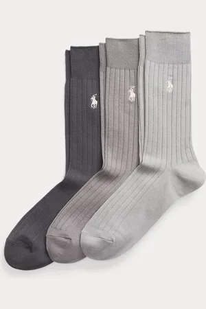 Ralph Lauren Rib-Knit Trouser Sock 3-Pack