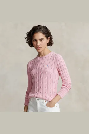 Ralph Lauren Cable-Knit Cotton Crewneck Jumper