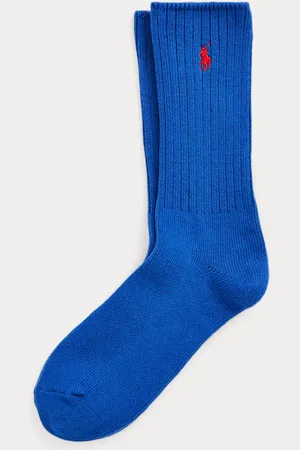 Ralph Lauren Cotton-Blend Crew Socks