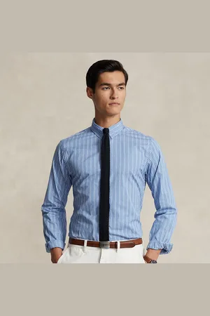Ralph Lauren Custom Fit Striped Dobby Shirt