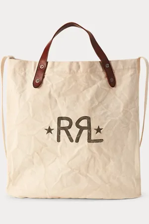 Ralph Lauren Double RL Ranch Logo Market Tote