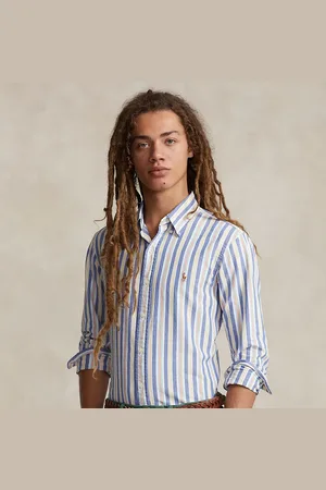 Ralph Lauren Custom Fit Striped Oxford Shirt
