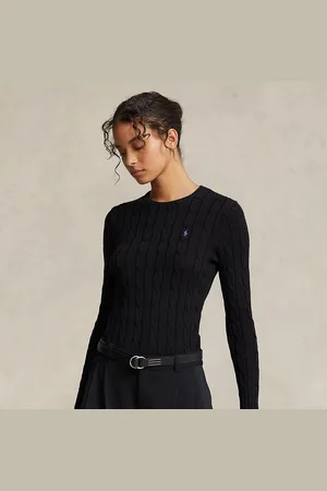 Ralph Lauren Cable-Knit Cotton Crewneck Jumper