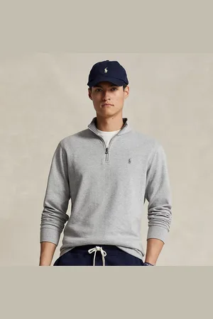 Ralph Lauren Luxury Jersey Quarter-Zip Pullover