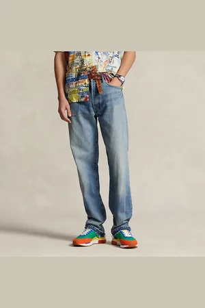 Ralph Lauren Heritage Straight Distressed Jean