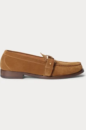 Ralph Lauren Welington Perrin Calf-Suede Loafer