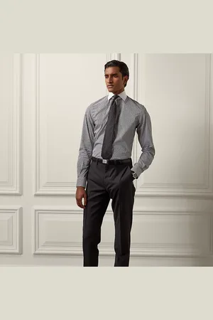 Ralph Lauren Gregory Hand-Tailored Wool Serge Trouser