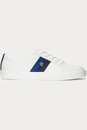 Ralph Lauren Janson II Leather Trainer