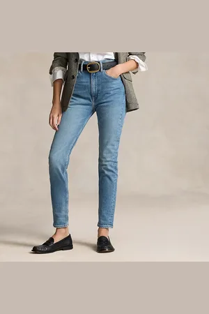 Ralph Lauren High-Rise Super-Slim Jean