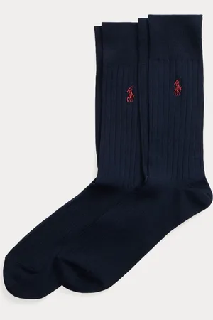 Ralph Lauren Rib-Knit Trouser Socks