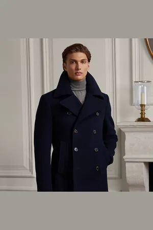 Ralph Lauren Fullerton Wool-Cashmere Peacoat