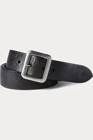 Ralph Lauren Hand-Burnished Leather Belt