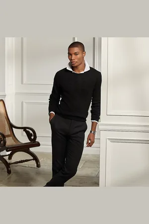 Ralph Lauren Gregory Hand-Tailored Linen Trouser
