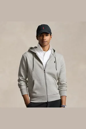Ralph Lauren Double-Knit Full-Zip Hoodie