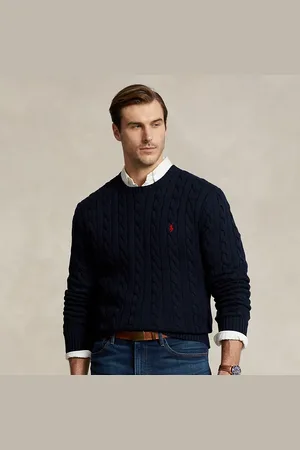 Ralph Lauren Big & Tall - Cable-Knit Cotton Jumper