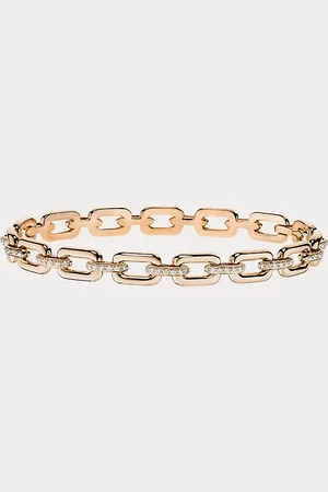 Ralph Lauren Small Semi-Pave Rose Gold Bangle