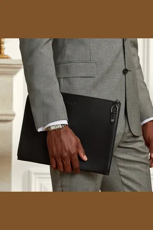 Ralph Lauren Calfskin Welington Zip Portfolio
