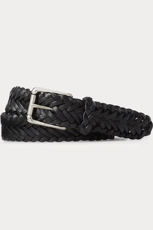 Ralph Lauren Sportsman Braided Leather Belt