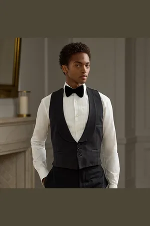 Ralph Lauren Handmade Jacquard Waistcoat